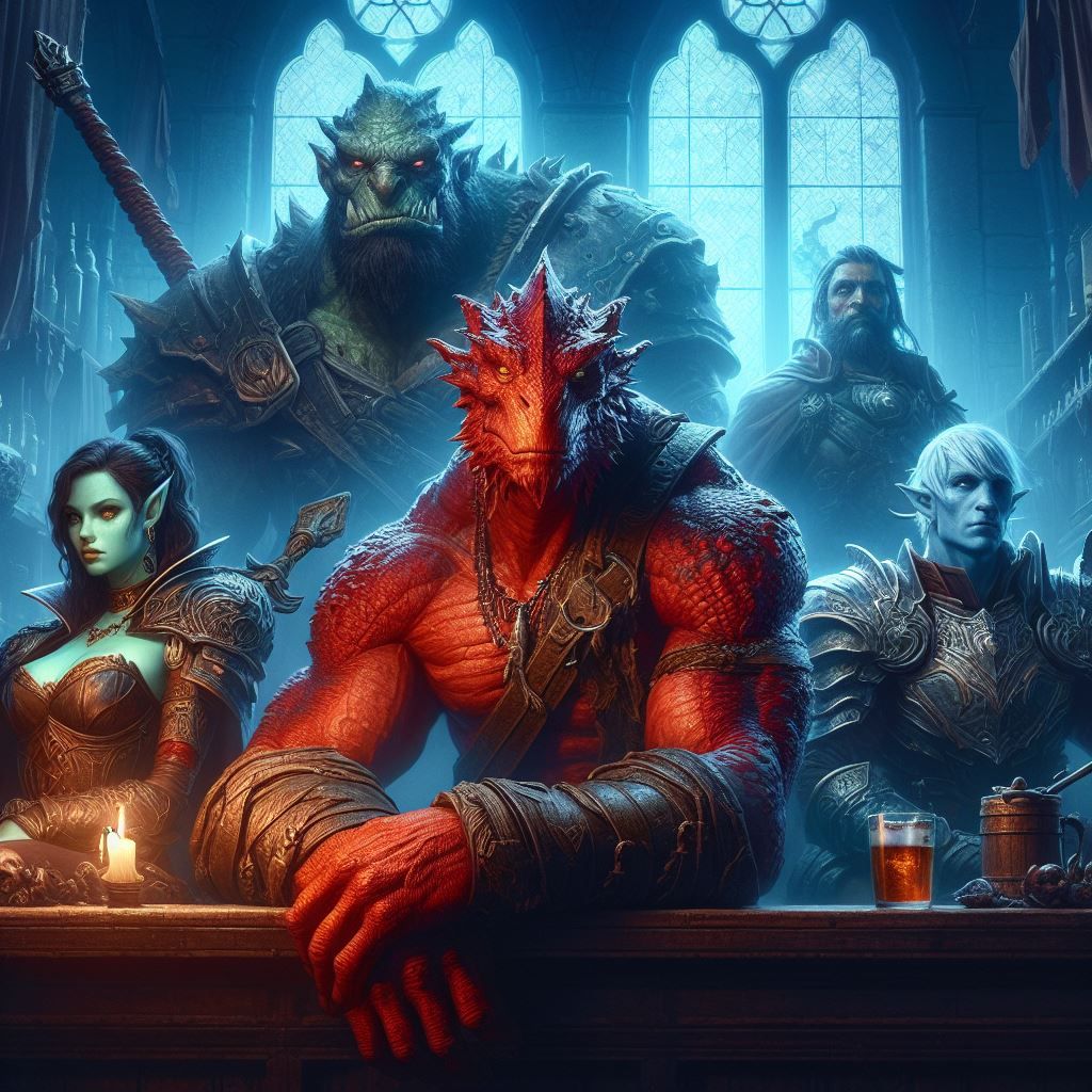 A night in the Drunken Unicorn tavern