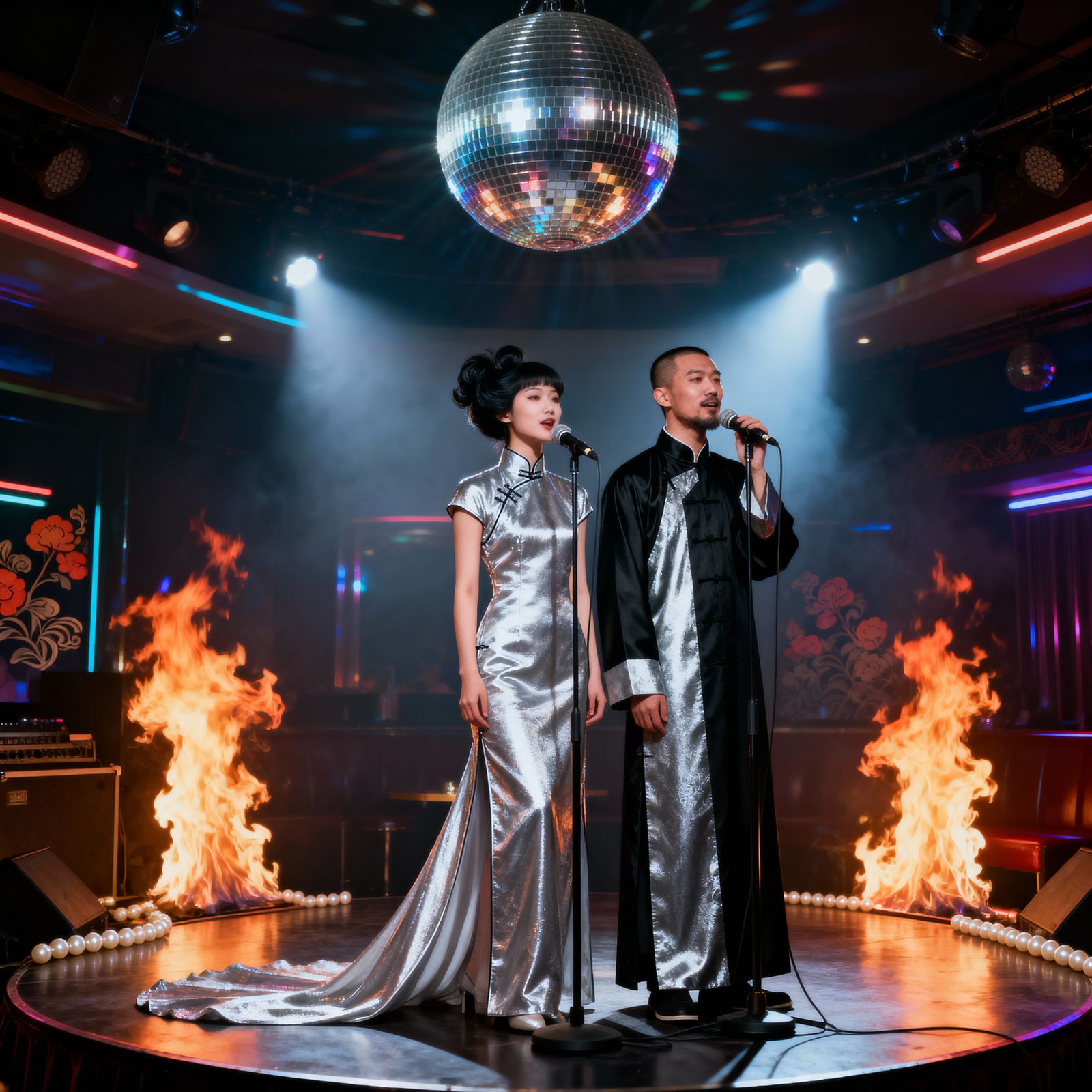 Illustration for "在夜之热 (In the heat of the night)"