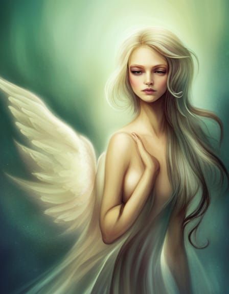 What angels look like by Anna Dittmann - AI Generated Artwork ...