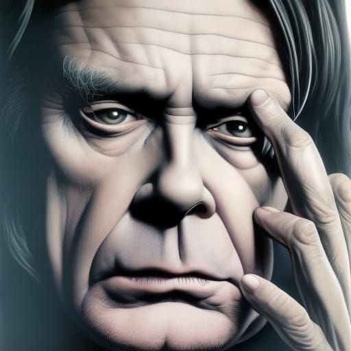 ozzy osbourne scary photo