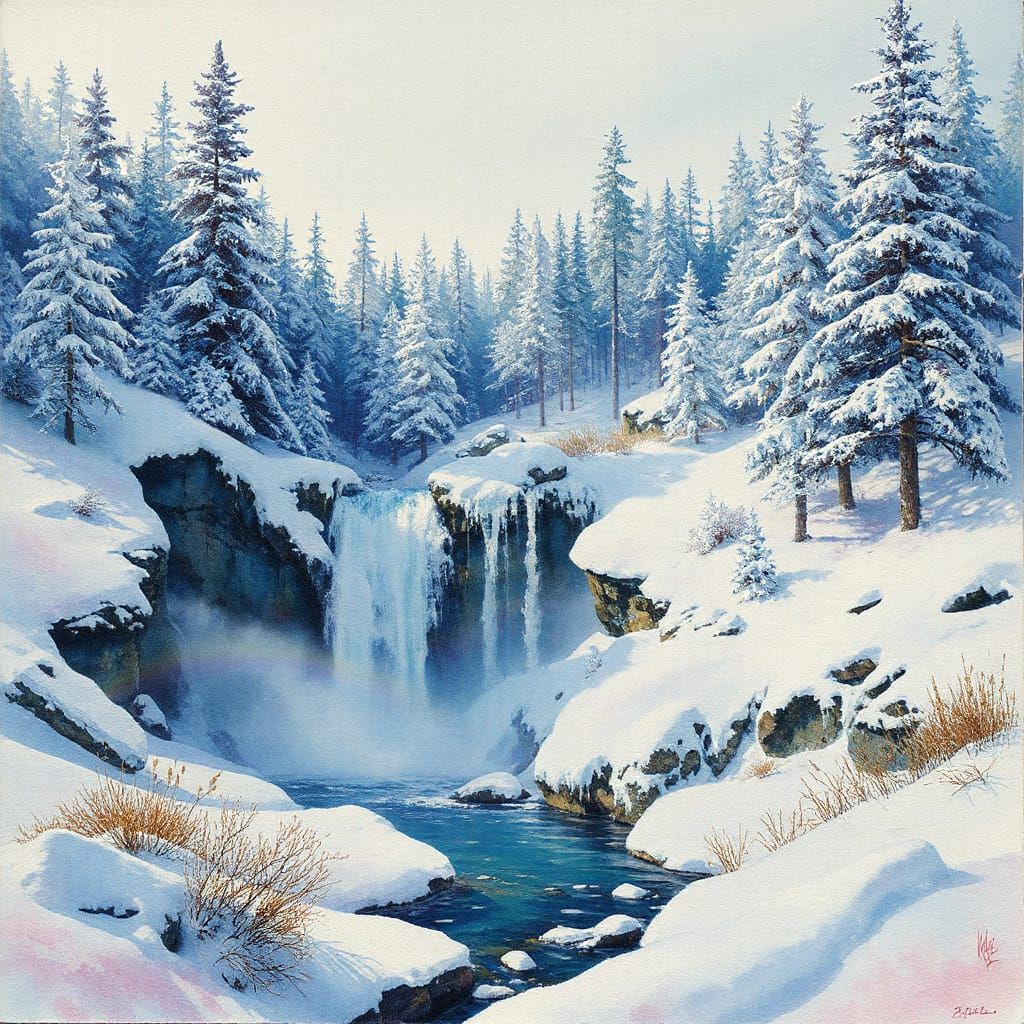 Winterfall  by @bookwrm0706