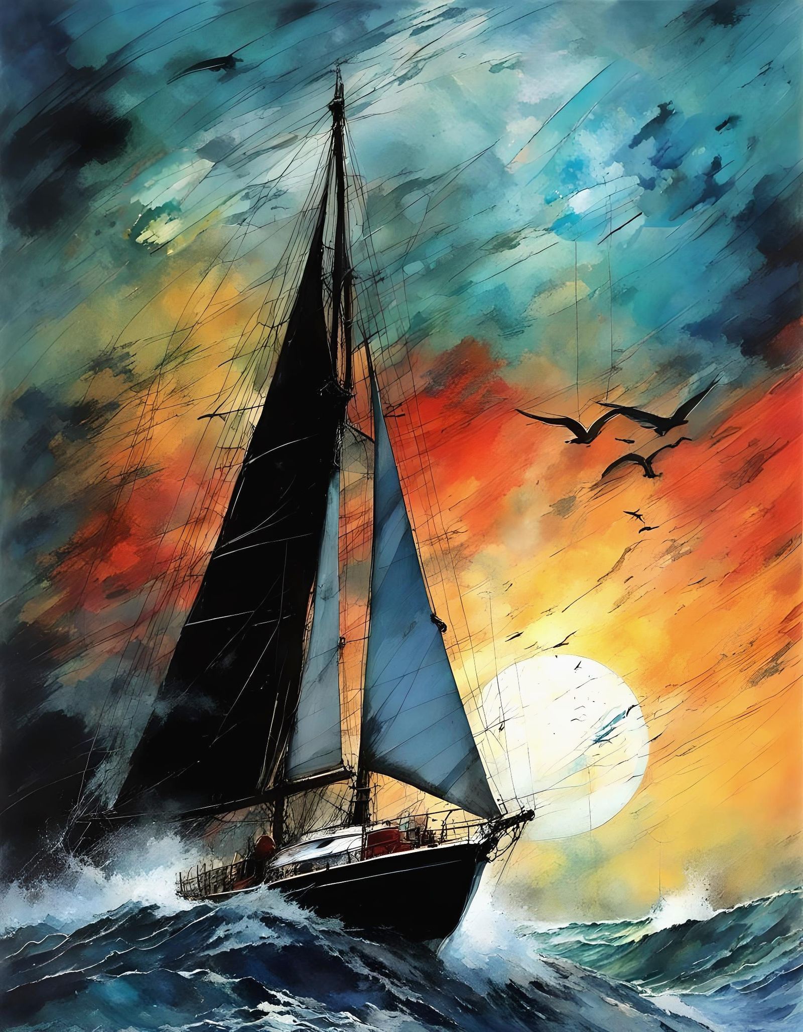 Sailing   by @Lourse 
