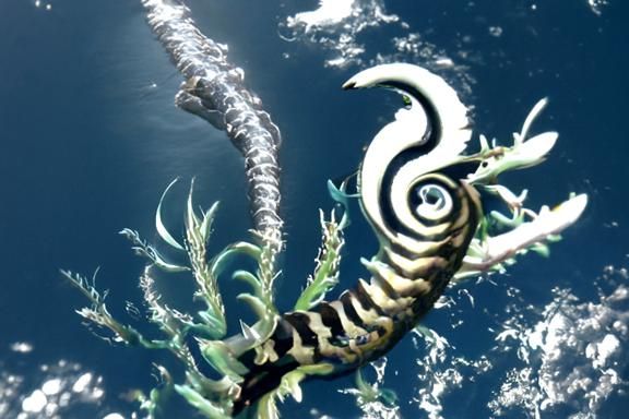The spiral sea dragon