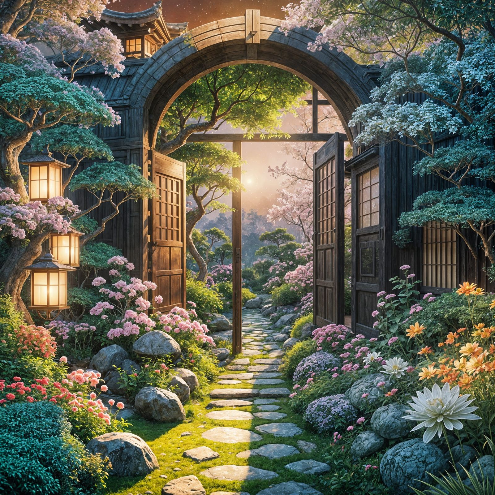 Tranquility Garden   by @RedPixie