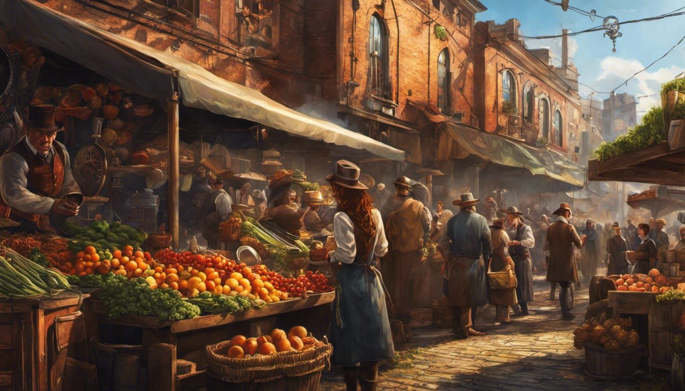 The Farmers Market  by @possom2009