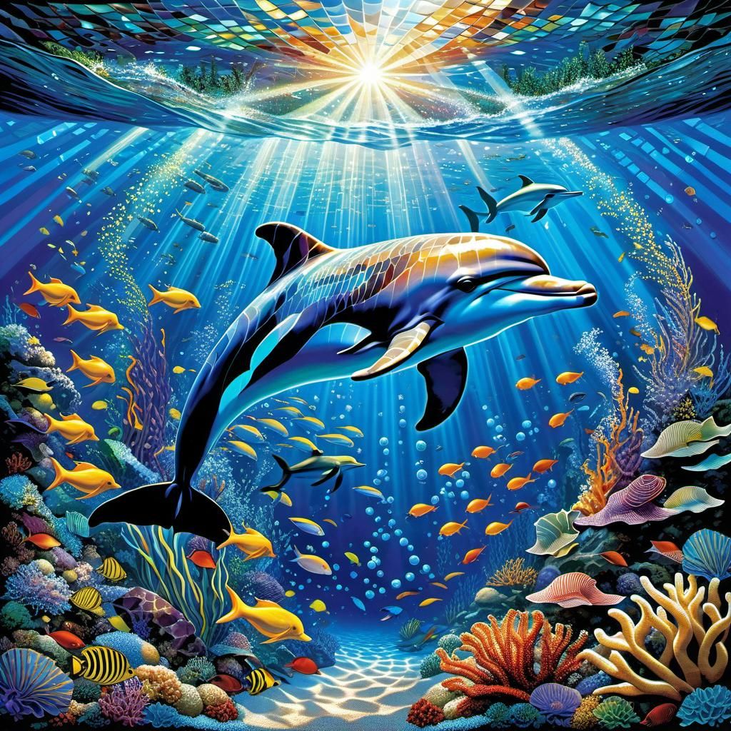 A dolphin's paradise  by @DannySinns