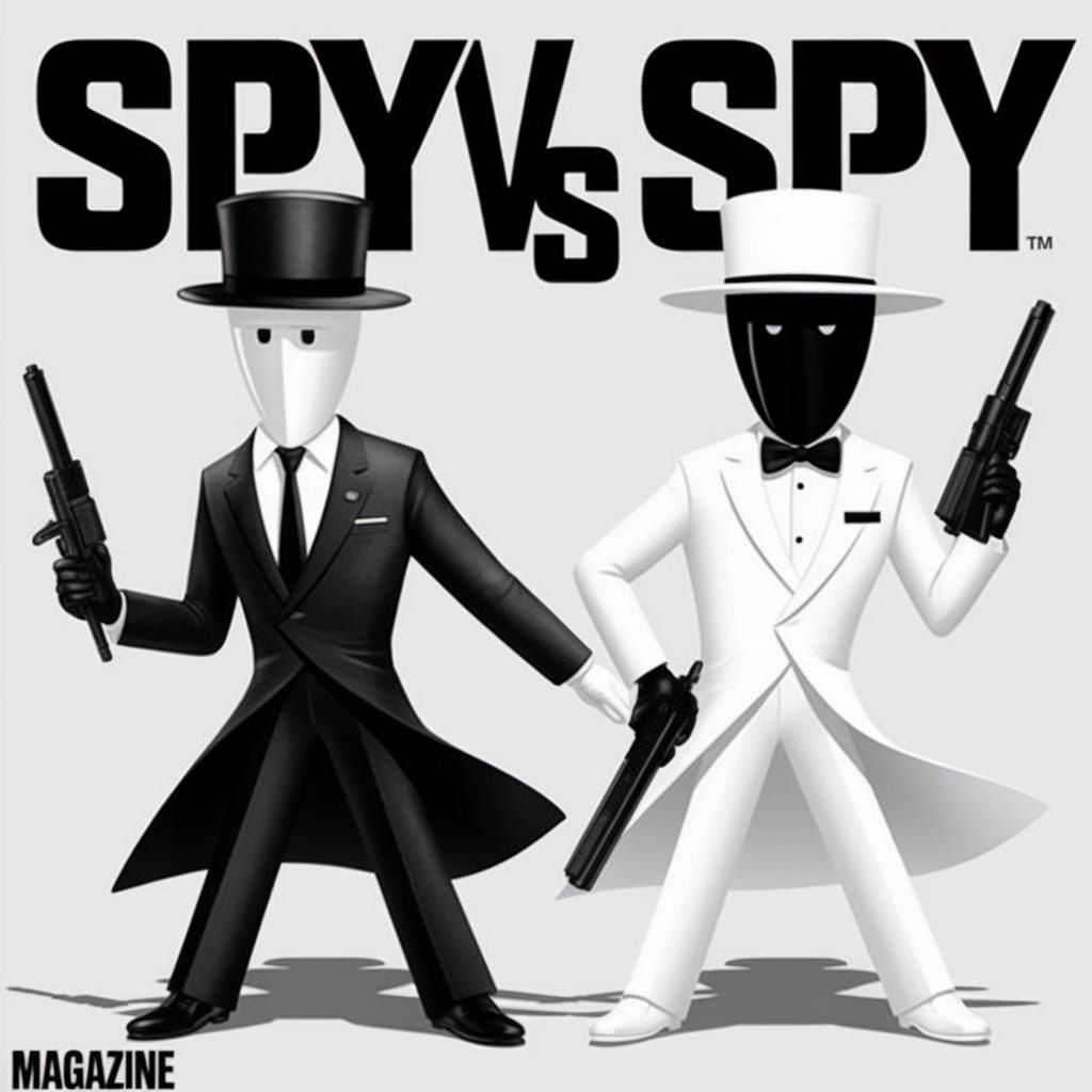 “Spy vs Spy” movie poster 