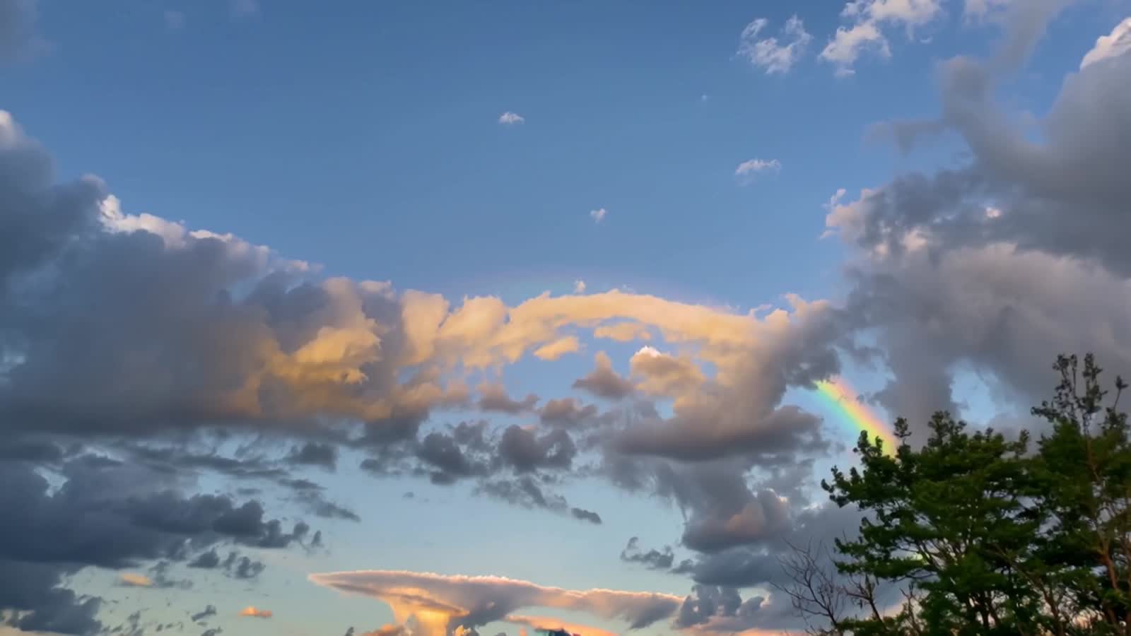 Creation of a Rainbow