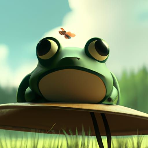 frog hat