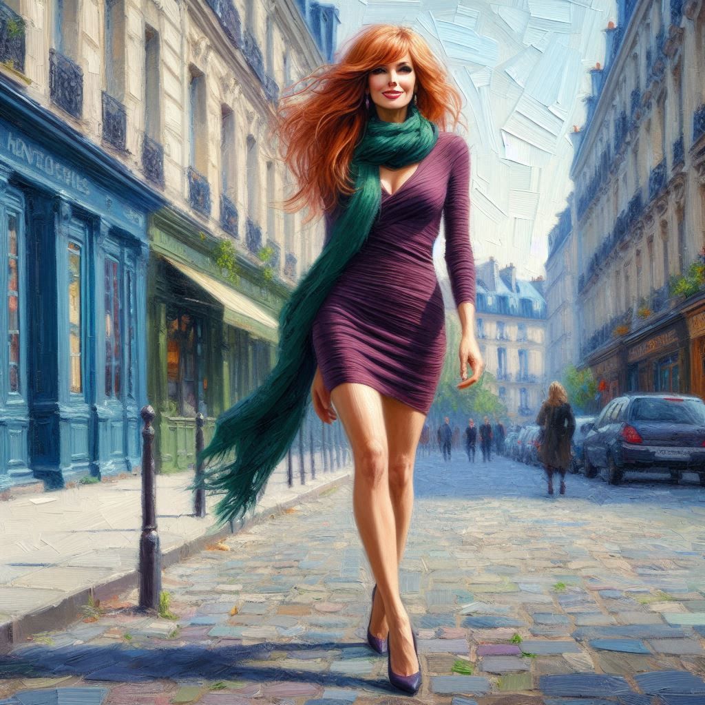 " ... she knows how to use them ... "