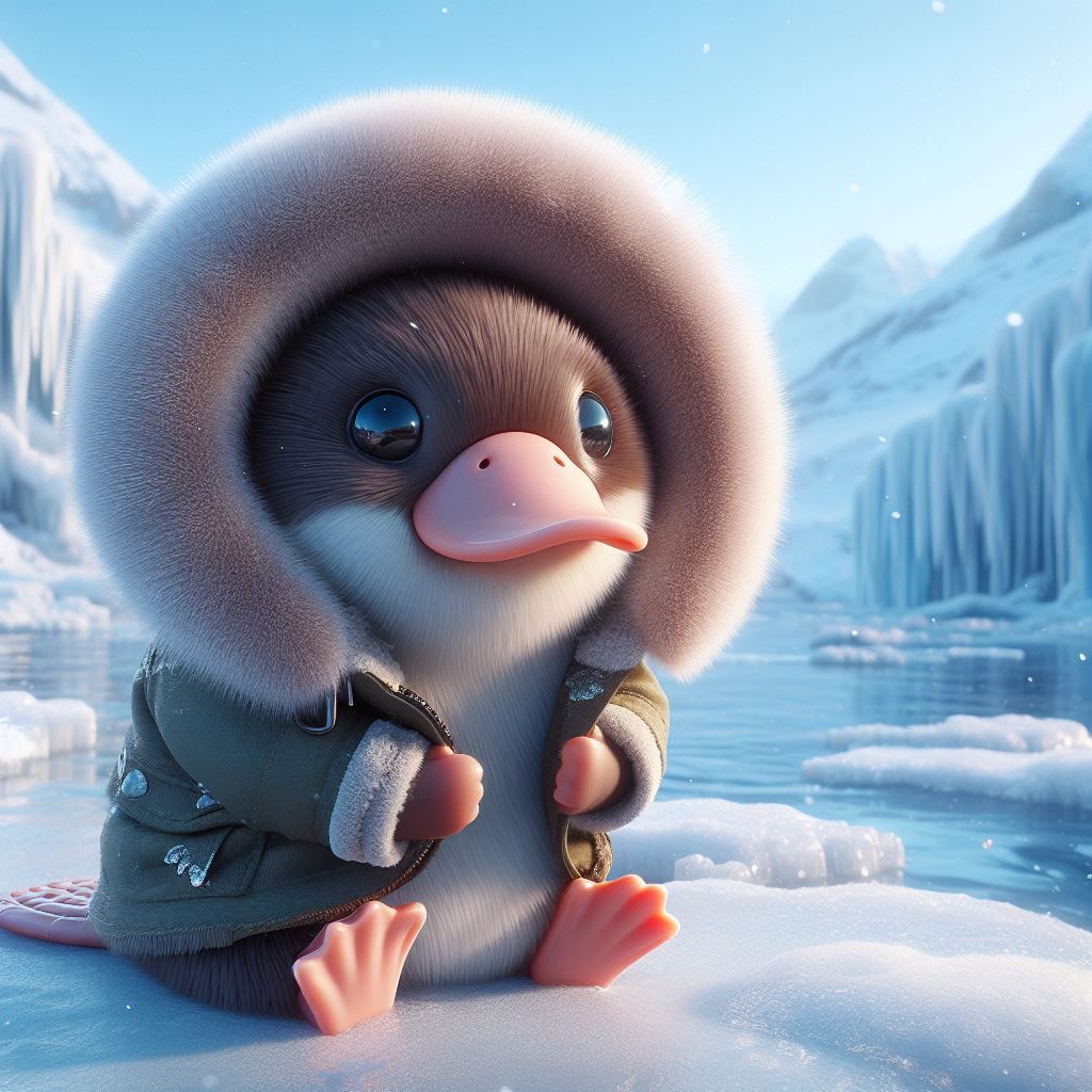 Penelope the Platypus in the Arctic