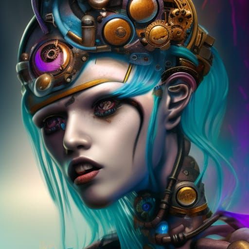 Psycho bot - AI Generated Artwork - NightCafe Creator