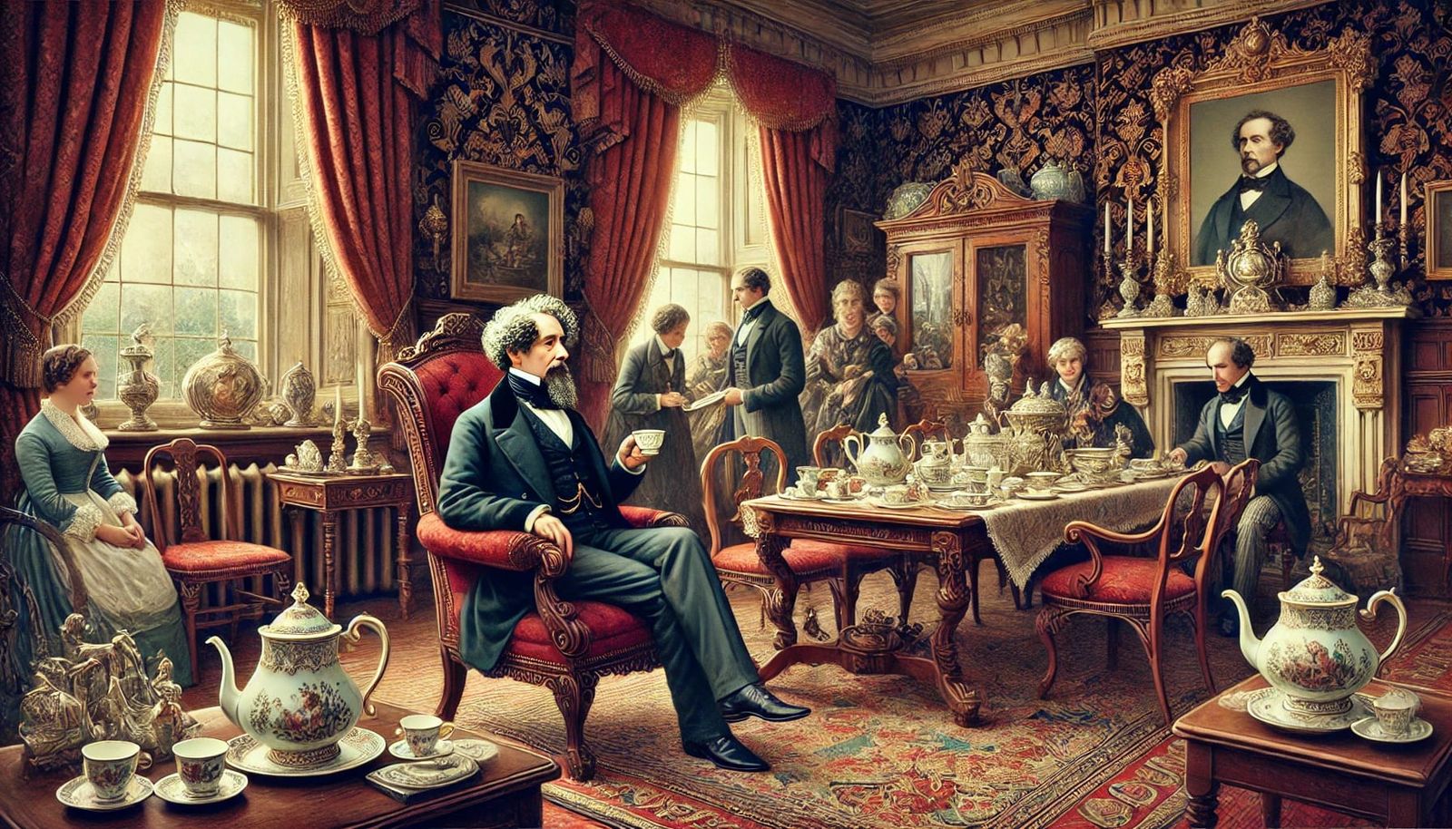 Teatime for Mr. Dickens