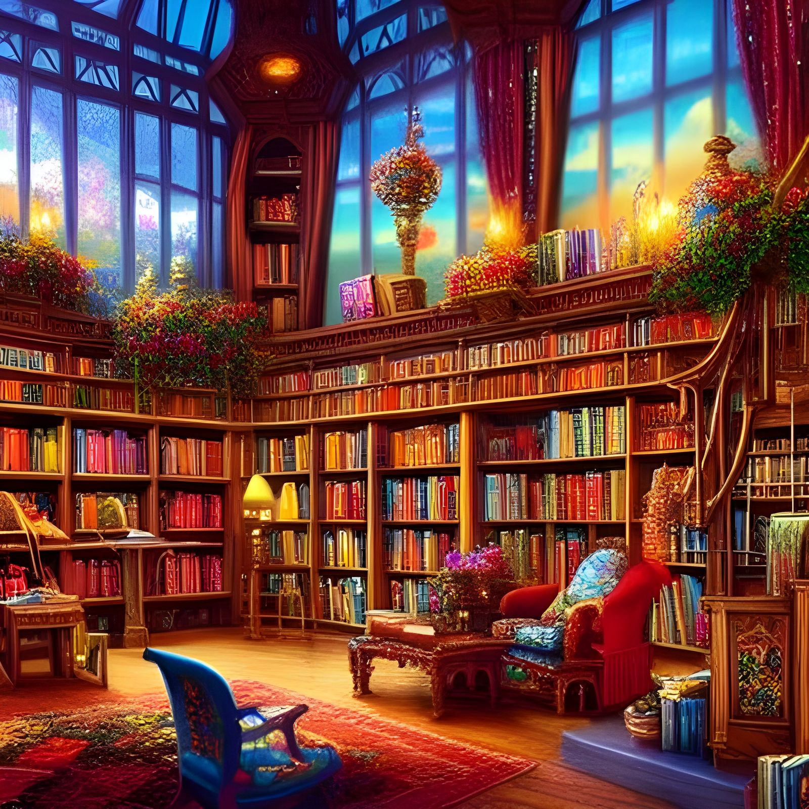 Fantasy Library