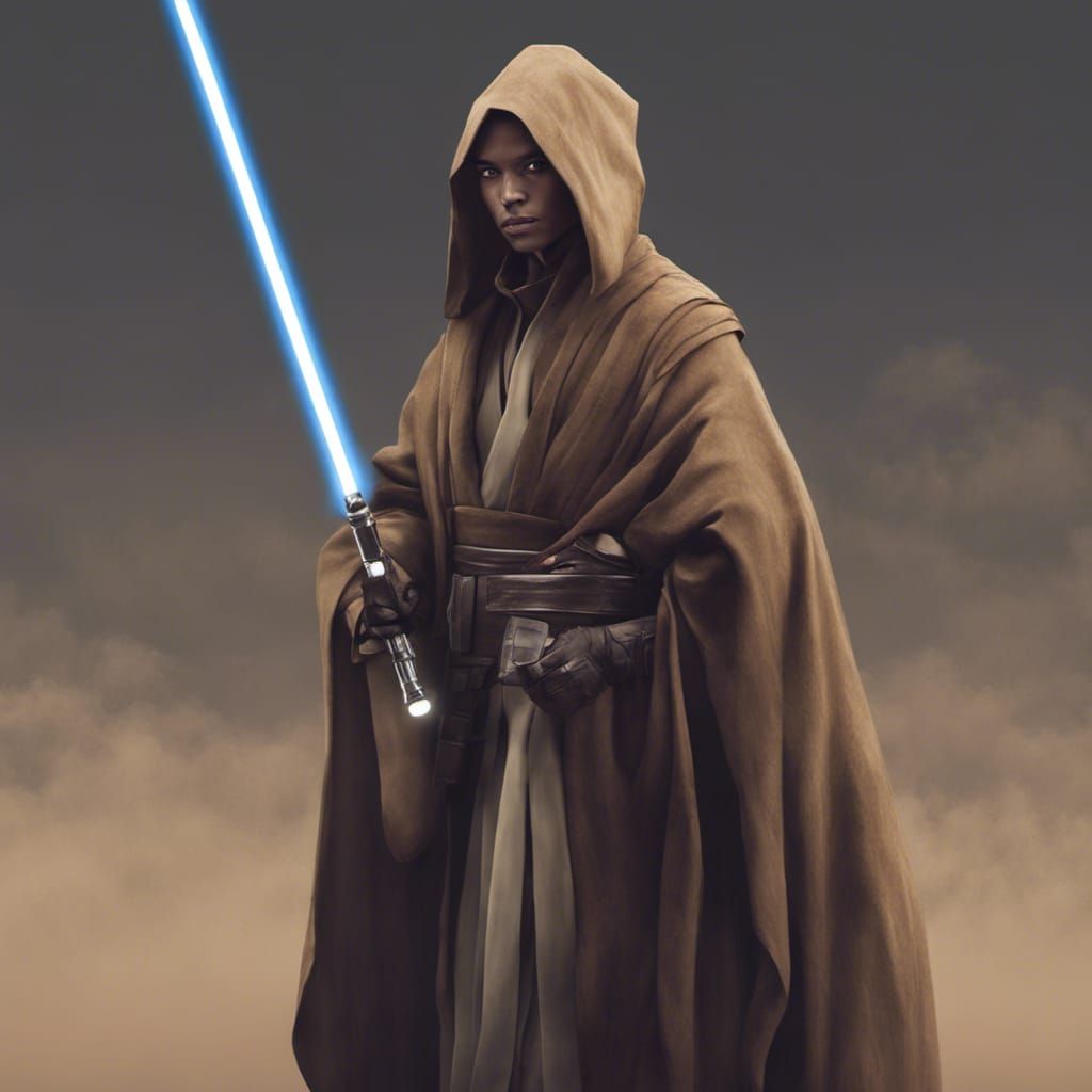 A Jedi Knight from the Star Wars universe. - AI Generated Artwork ...