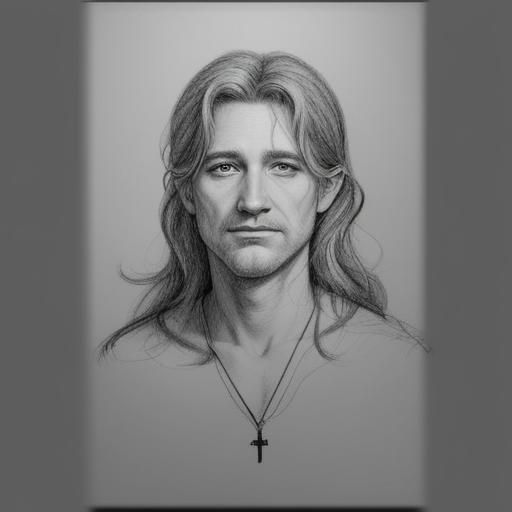 a drawing of god AI Generated Artwork NightCafe Creator