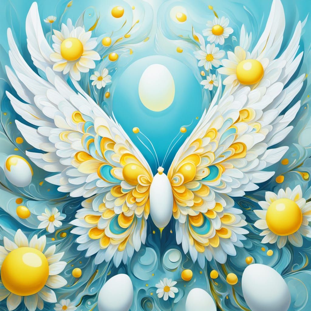 White Wings  by @Verna-Ann Swaine