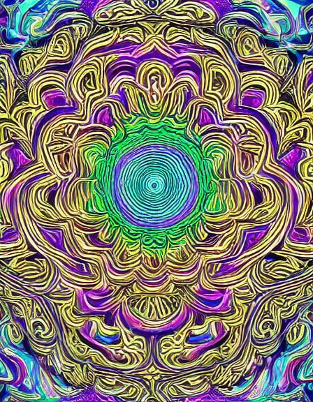 wildly dynamic line art with swirl splashes in cartoon style...