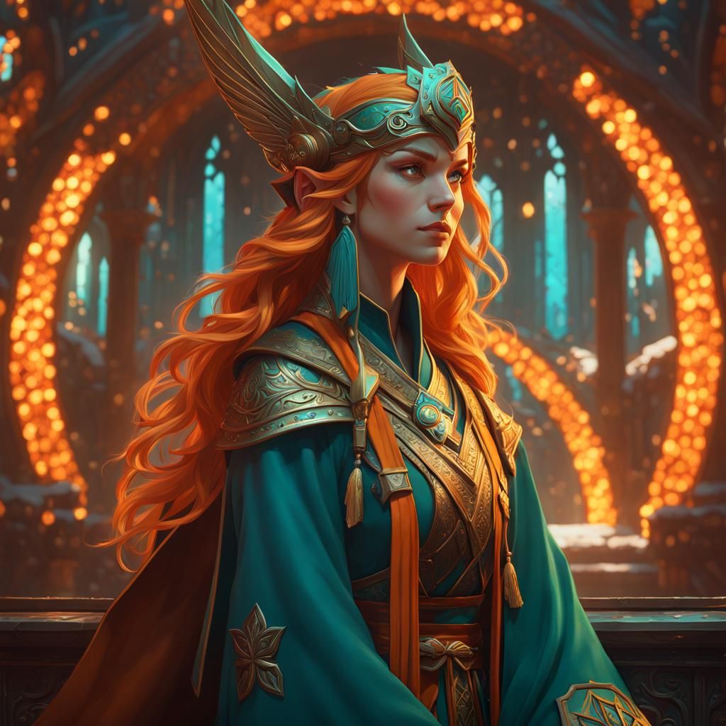 Elf captain of the guard