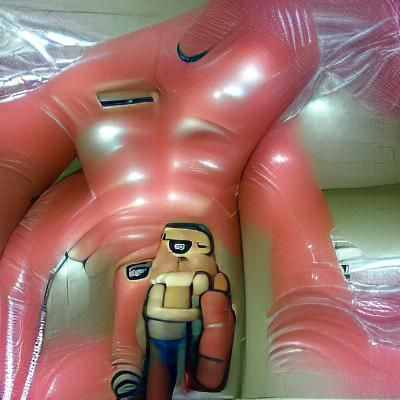 Inflatable dude