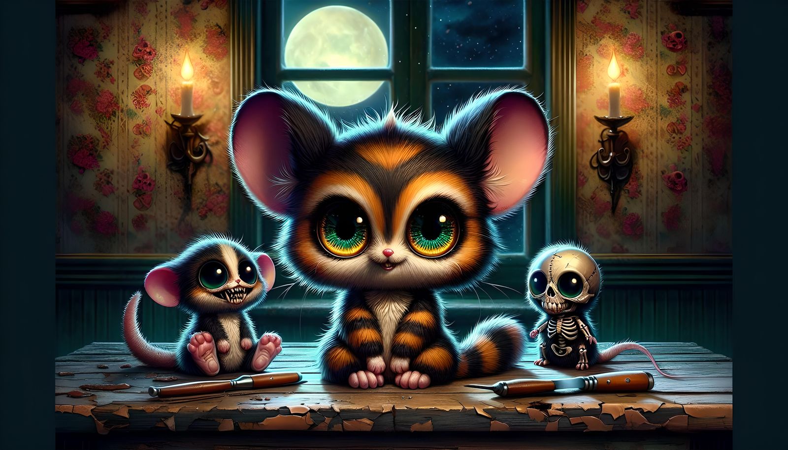 Krista, Rayman and Grizt