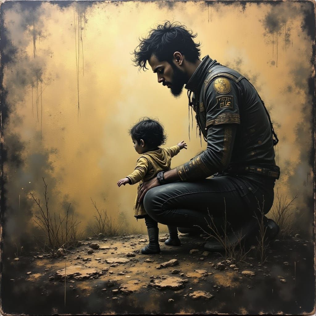 First Steps  by @T White