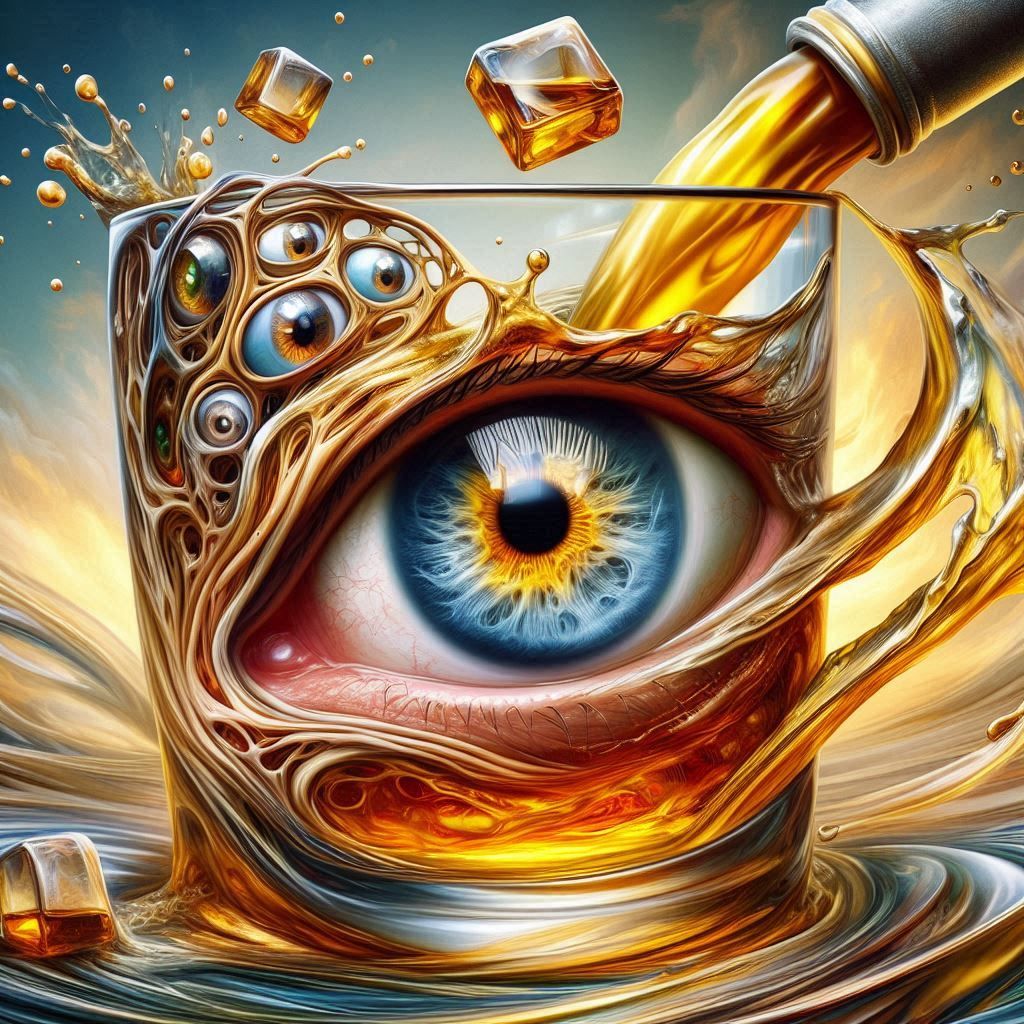 Having a whiskey with Dali