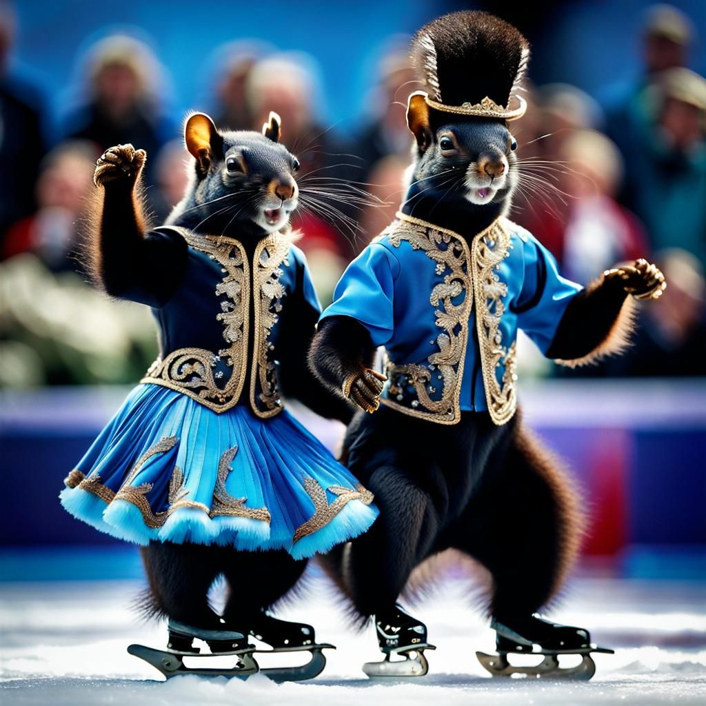 Figure Skaters  by @Niki