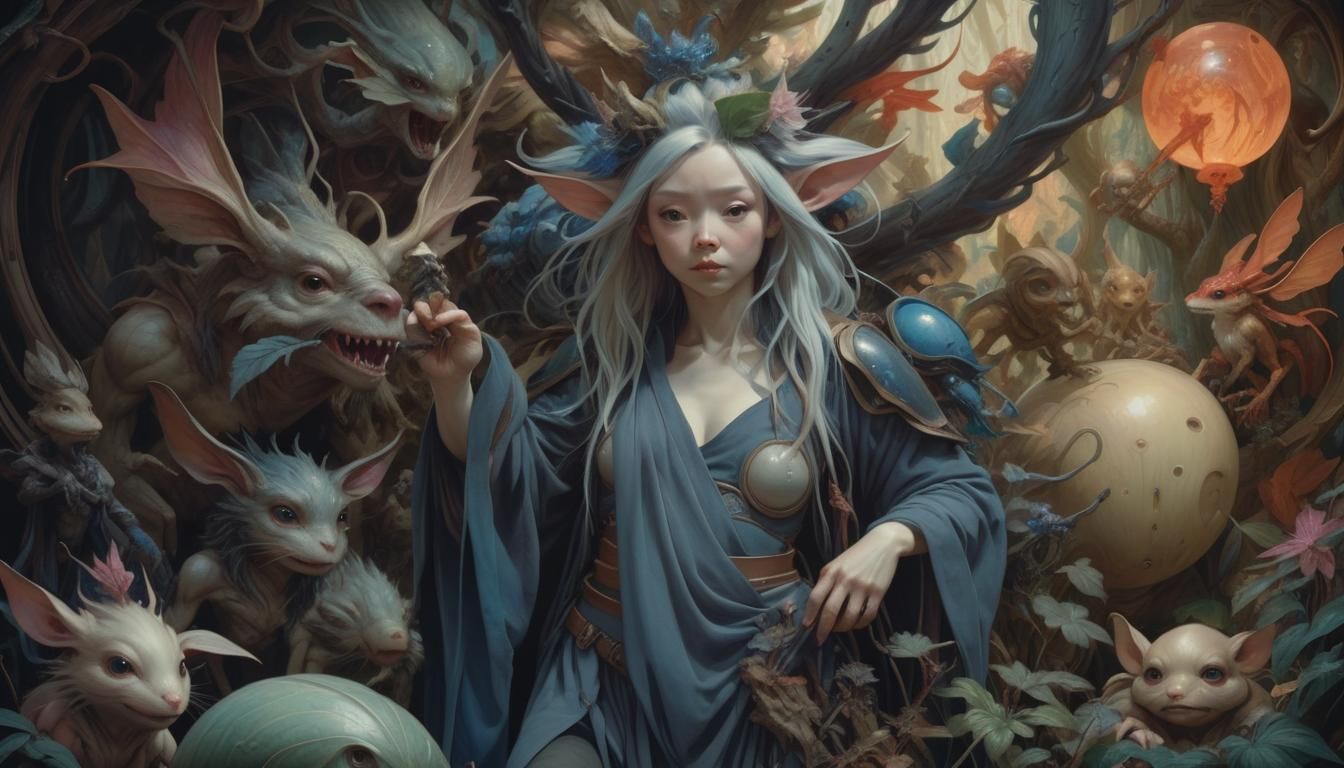 Elven Goddess Mythical Creatures