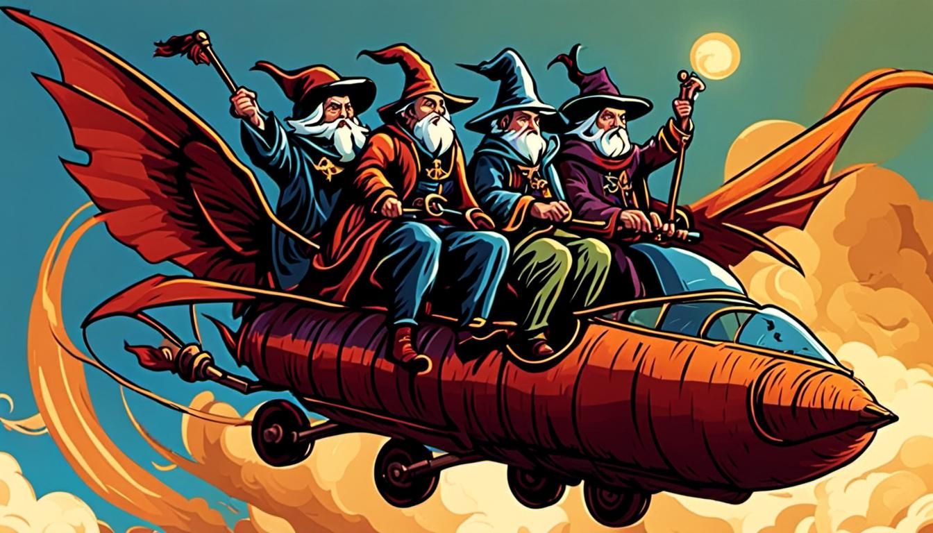 Flying Sorcerers