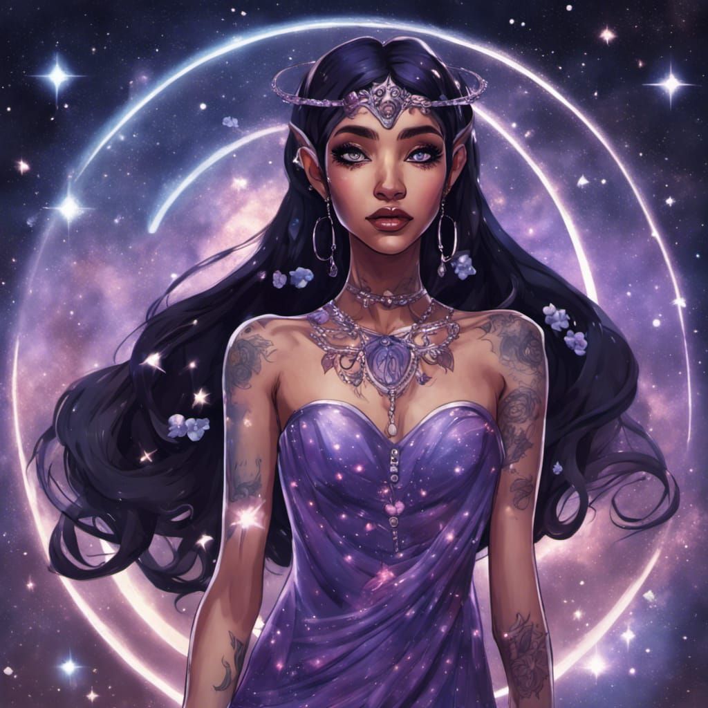 Princess Violet  by @BeardlessCarmen