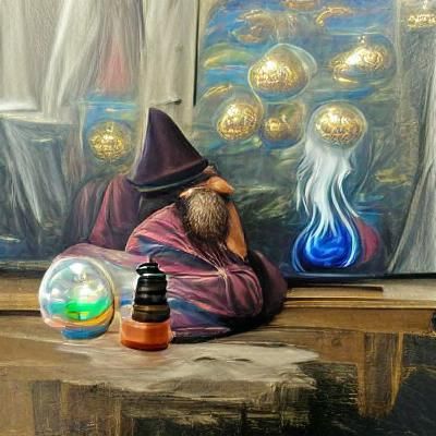 Who up pondering they orb