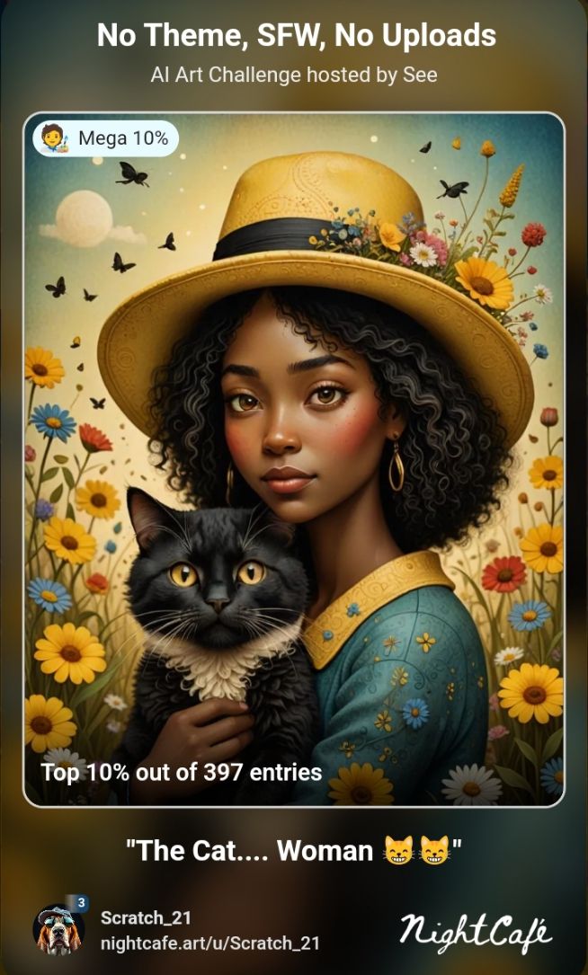 The Cat.... Woman 😸😸😁