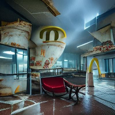 Inside An Abandoned McDonald's