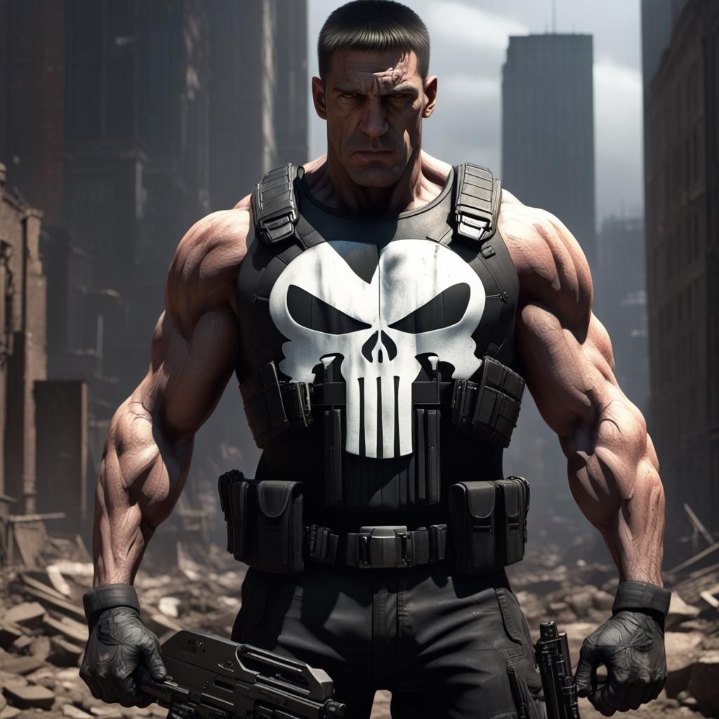 The Punisher - AI Generated Artwork - NightCafe Creator