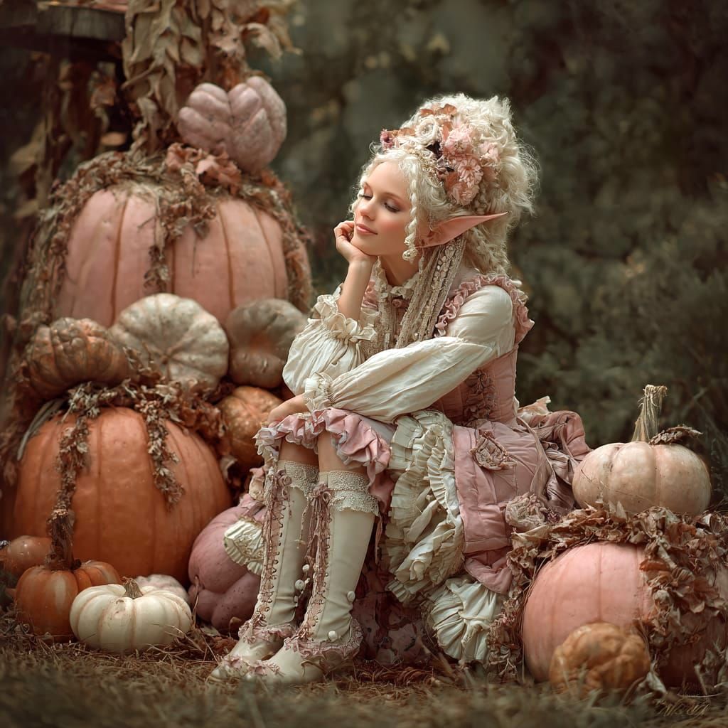 Rocococore Autumn Elf  by @Danio