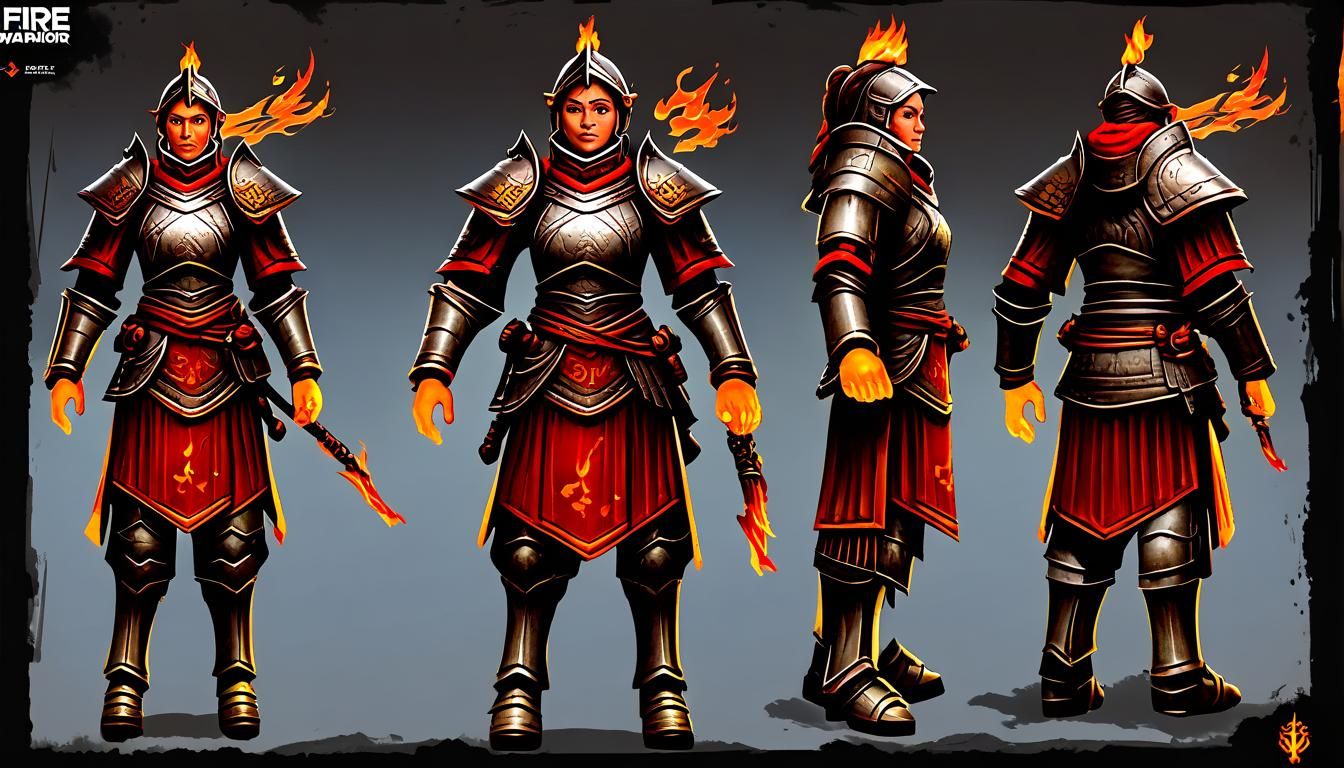 Fire warrior female