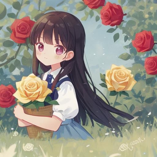 A beautiful and accurate rose