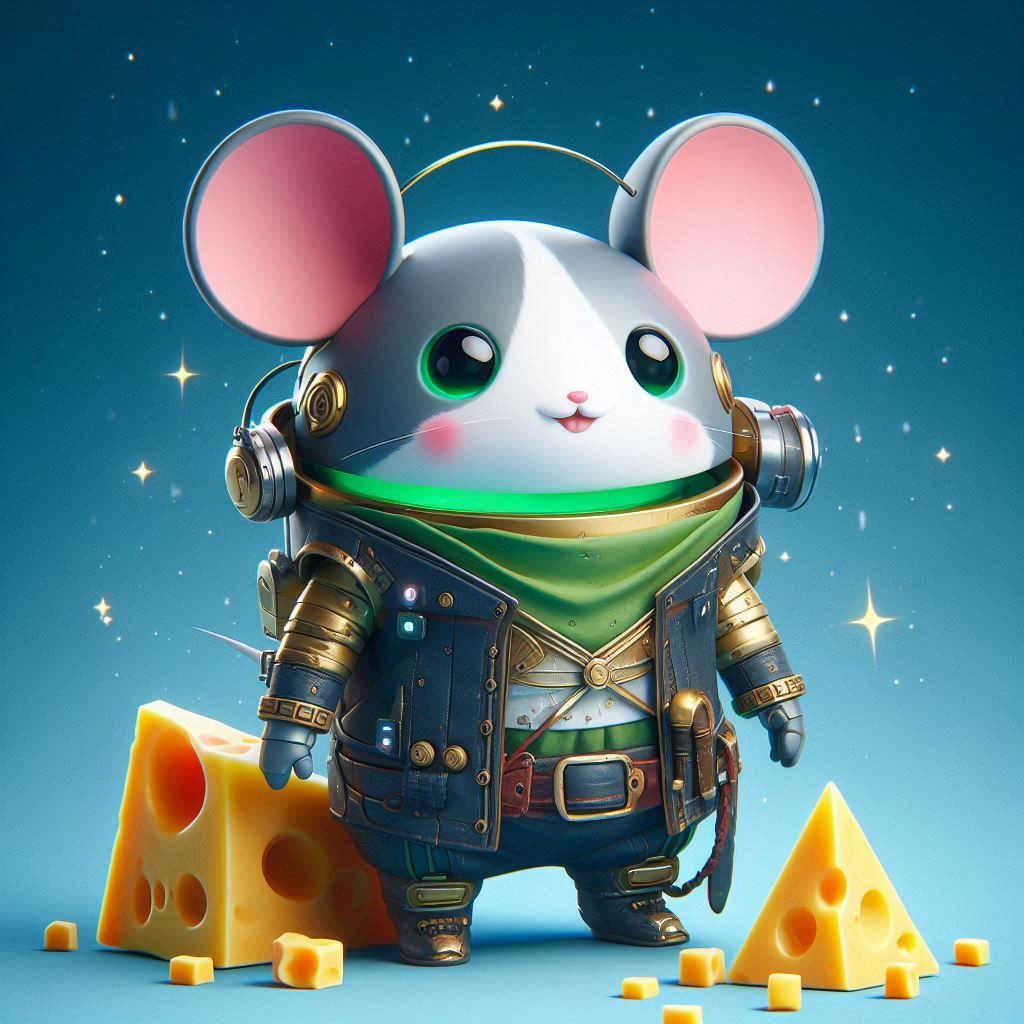 Space Mouse Droid Gems me Cheese