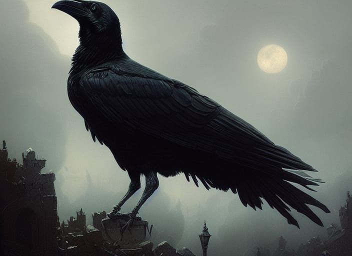 Ravens - AI Generated Artwork - NightCafe Creator