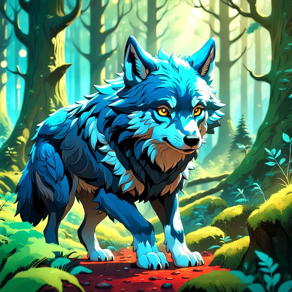 cute wolf