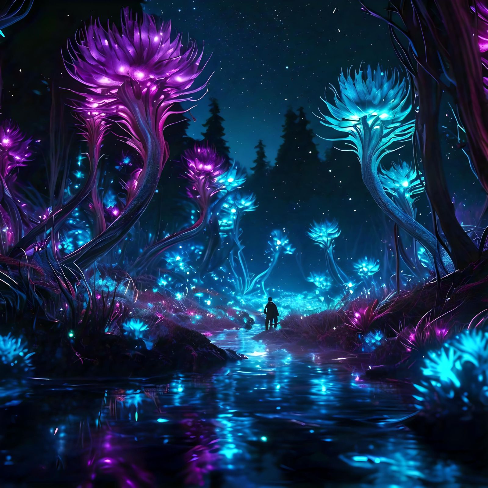 Nocturnal Bioluminescence