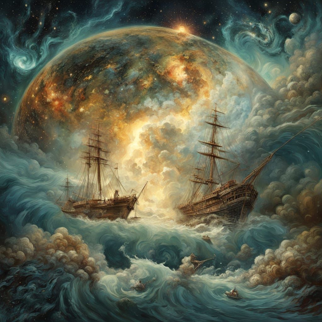 Through the space storm