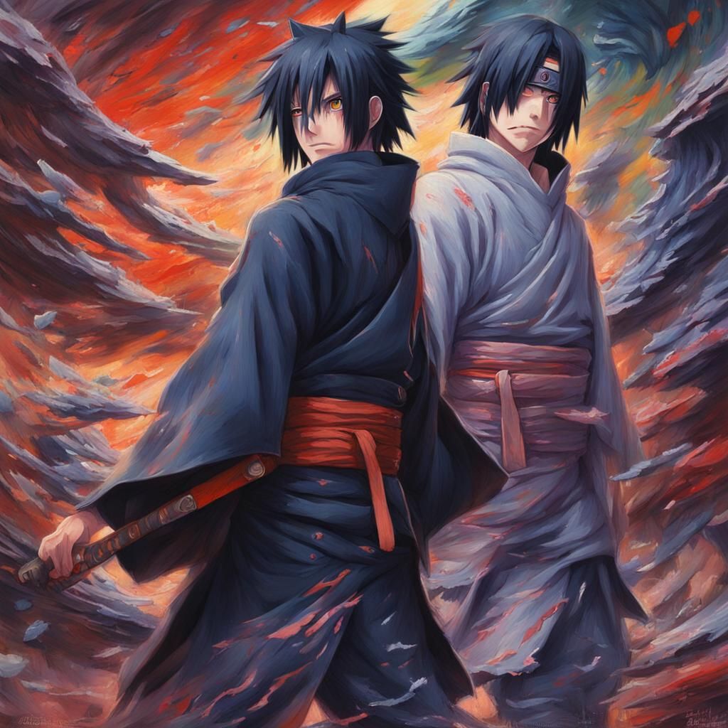 Sasuke contro itachi