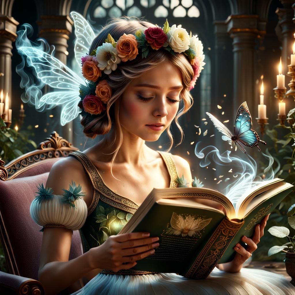 Magical Book - AI Generated Artwork - NightCafe Creator