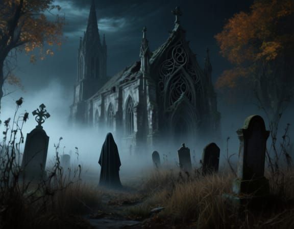 Eerie graveyard 1