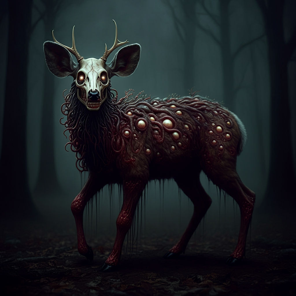 Photos found on a trail camera in the Appalachian Mountains