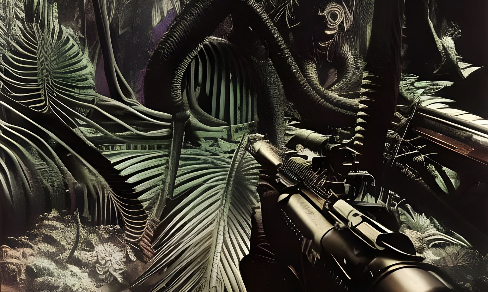 First Person Alien Jungle