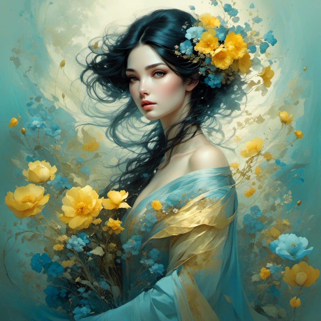 <lora:TheyLoveFlowersStyle:1.0> 