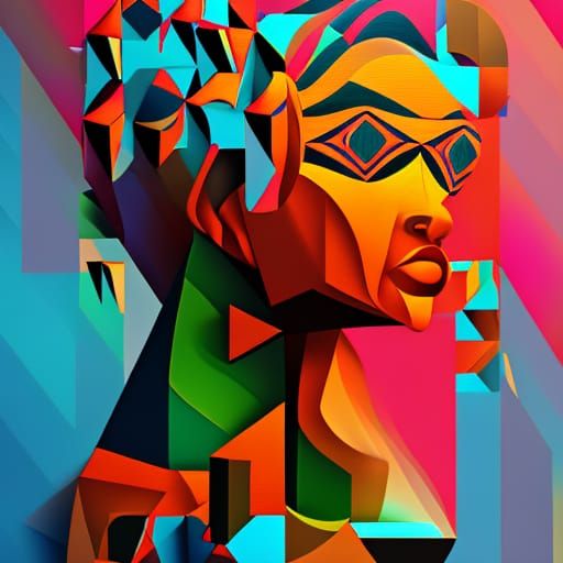 African abstract art - AI Generated Artwork - NightCafe Creator